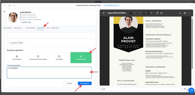 evaluation pro