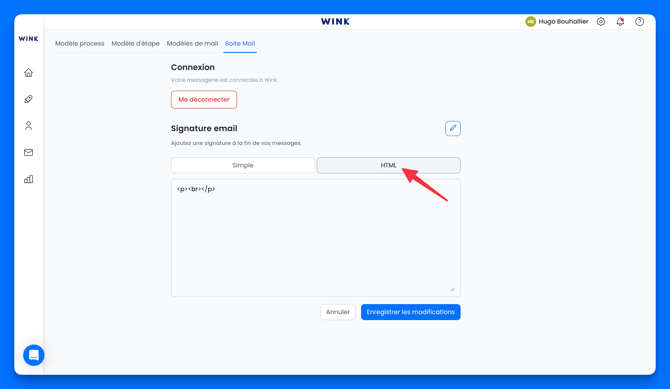 Personnaliser ma signature de mail avec un code HTML